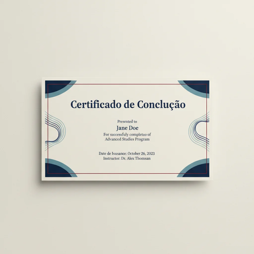 Modelo de certificado digital de conclusão do curso de segurança financeira - Larkfield Grove Academy
